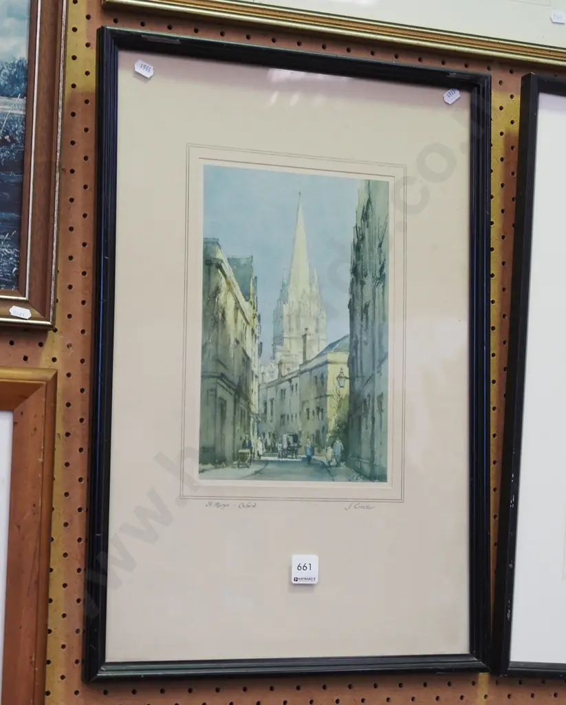 framed print - St Marys Oxford Image 1++
