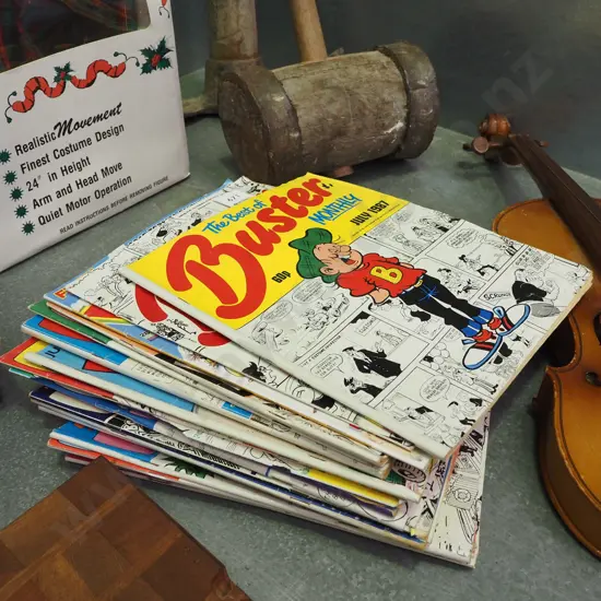 various English comic books