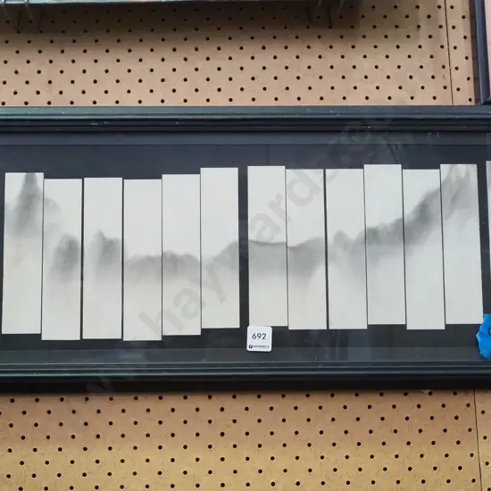 framed Rob Piggot abstract