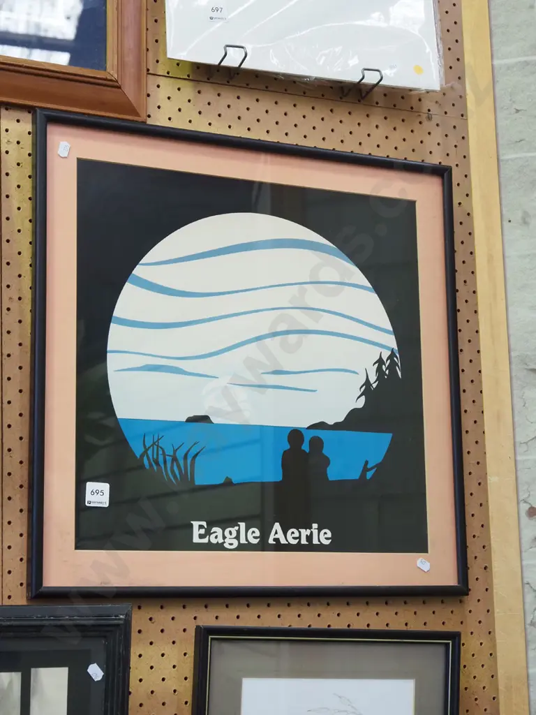 framed print - Eagle Aerie Image 1++