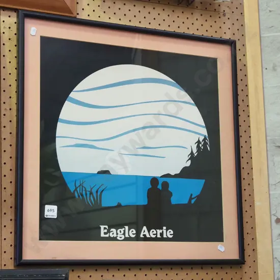 framed print - Eagle Aerie