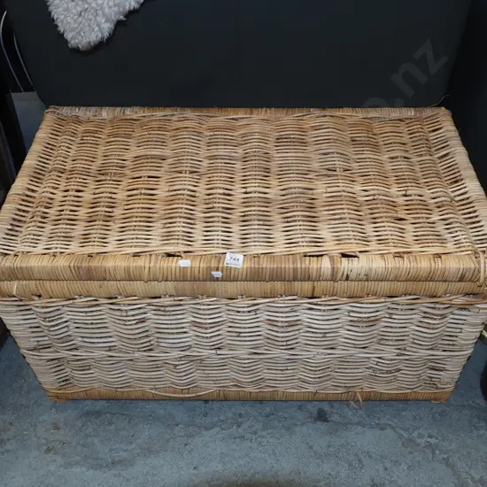 cane blanket box