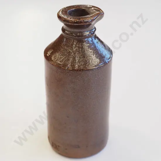 small stoneware ink bottle