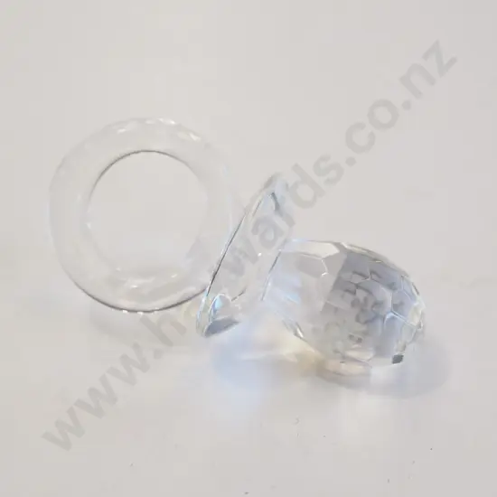small crystal pacifier