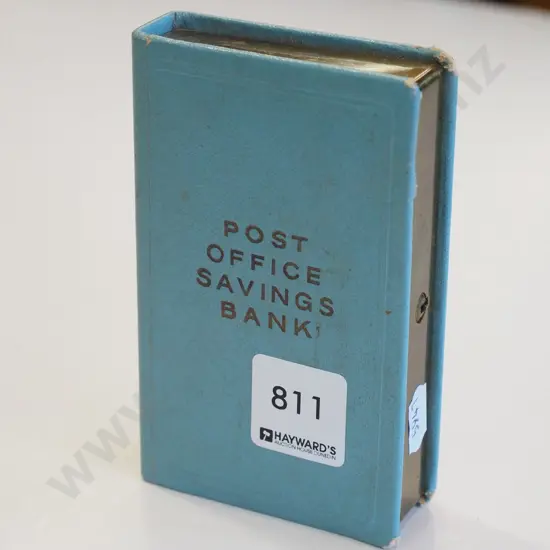 post office savings bank mony box - no key