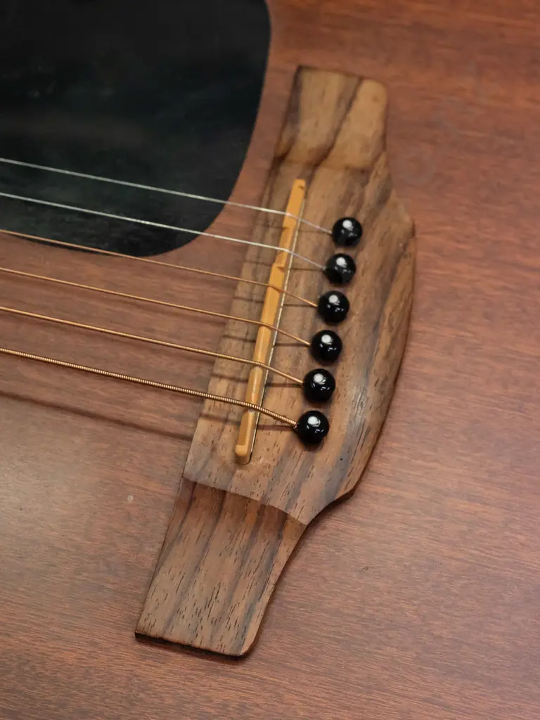 Takamine dreadnought acoustic guitar model GDE11MCE-NS in Ashton hard case. Minor usage wear and scratches, minor areas Image 1++