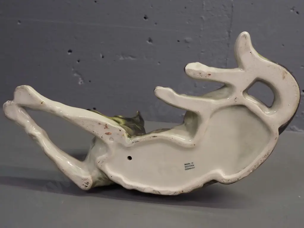 Alsatian dog figure - marked Made in West Germany H-175 L-300 Image 1++