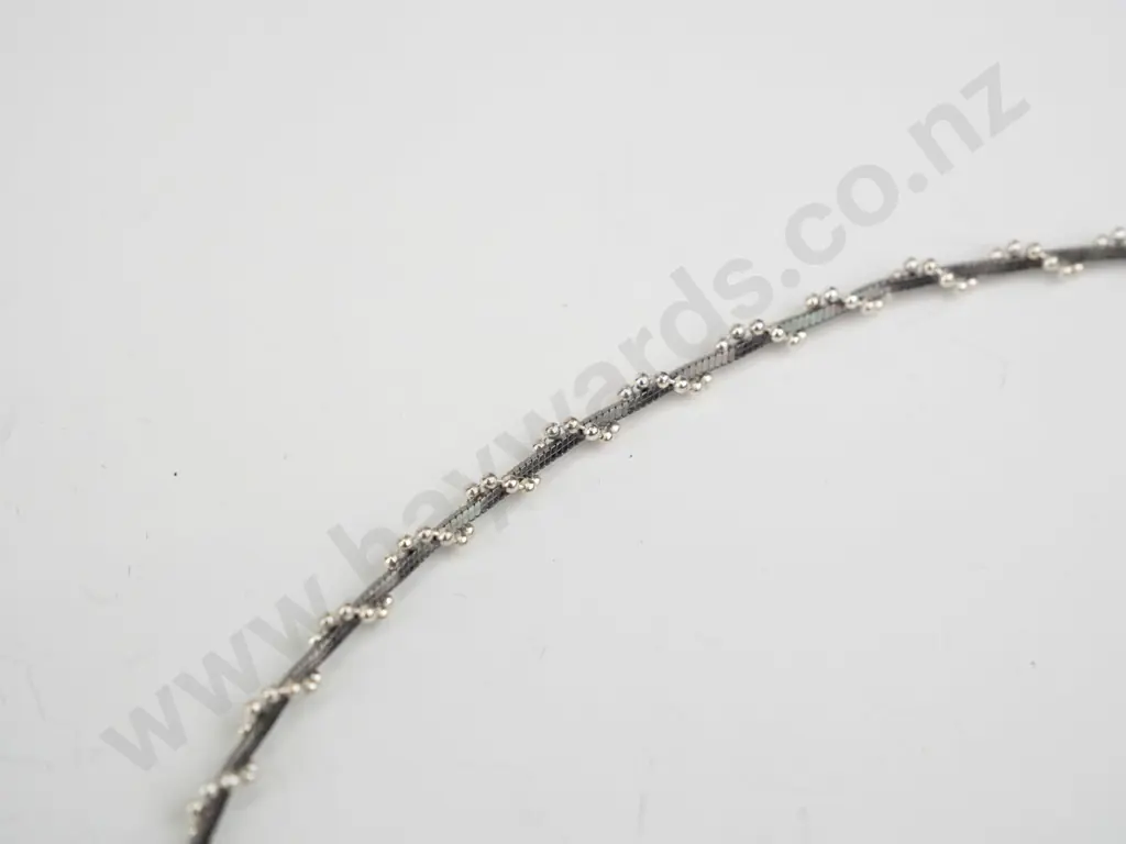 sterling silver twist necklace stamped 925 Image 1++