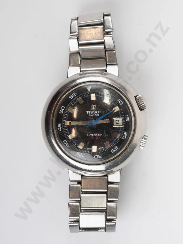 Tissot auto wrist watch with date going well Image 1++