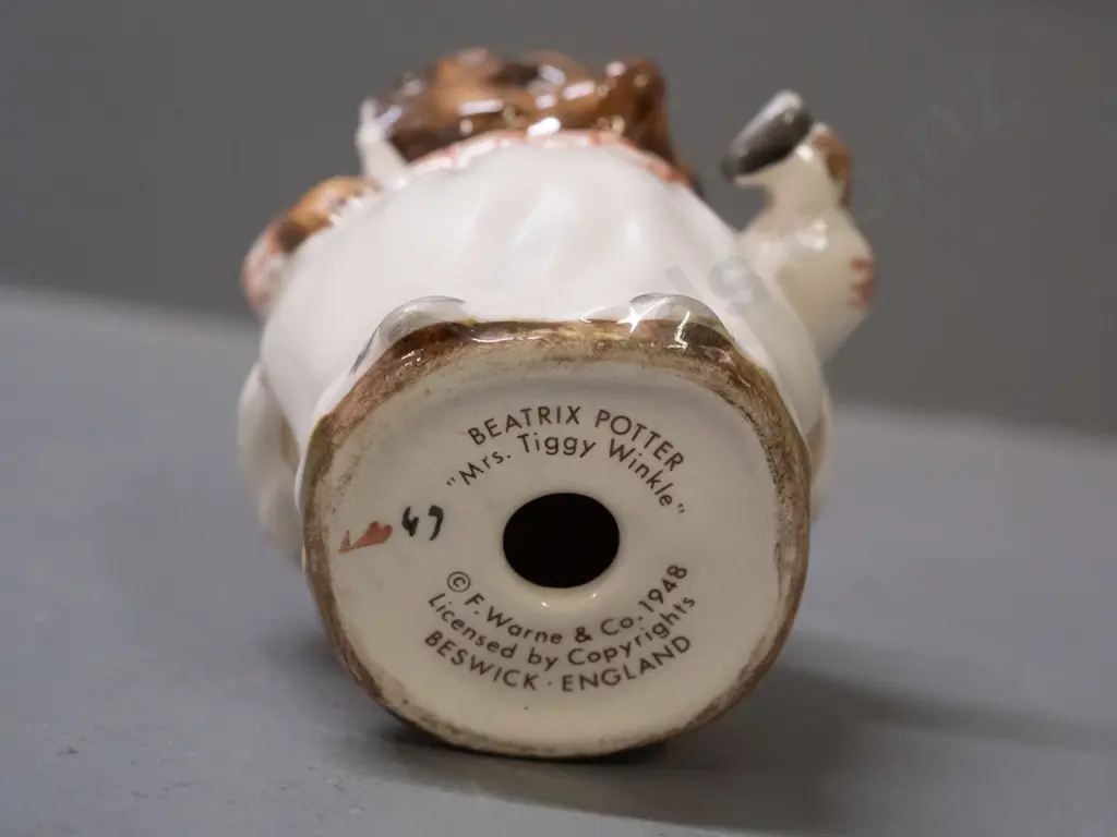 Beswick Beatrix Potter figurine - Mrs. Tiggy-WInkle H-85 Image 1++