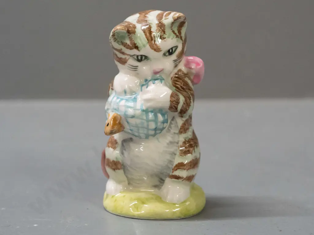 Royal Albert Beatrix Potter figurine - Miss Moppet H-75 Image 1++