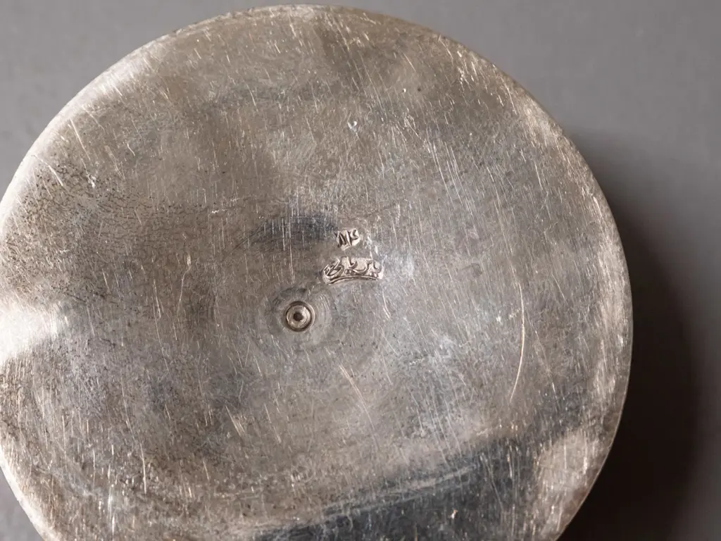 2 sets of 6 Thai silver coffee spoons marked "Made in Siam - Sterling" - all with monogram & dates on handles - a lidded Image 1++