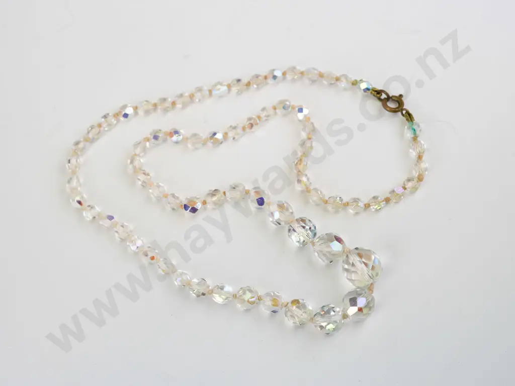 single strand crystal necklace Image 1++