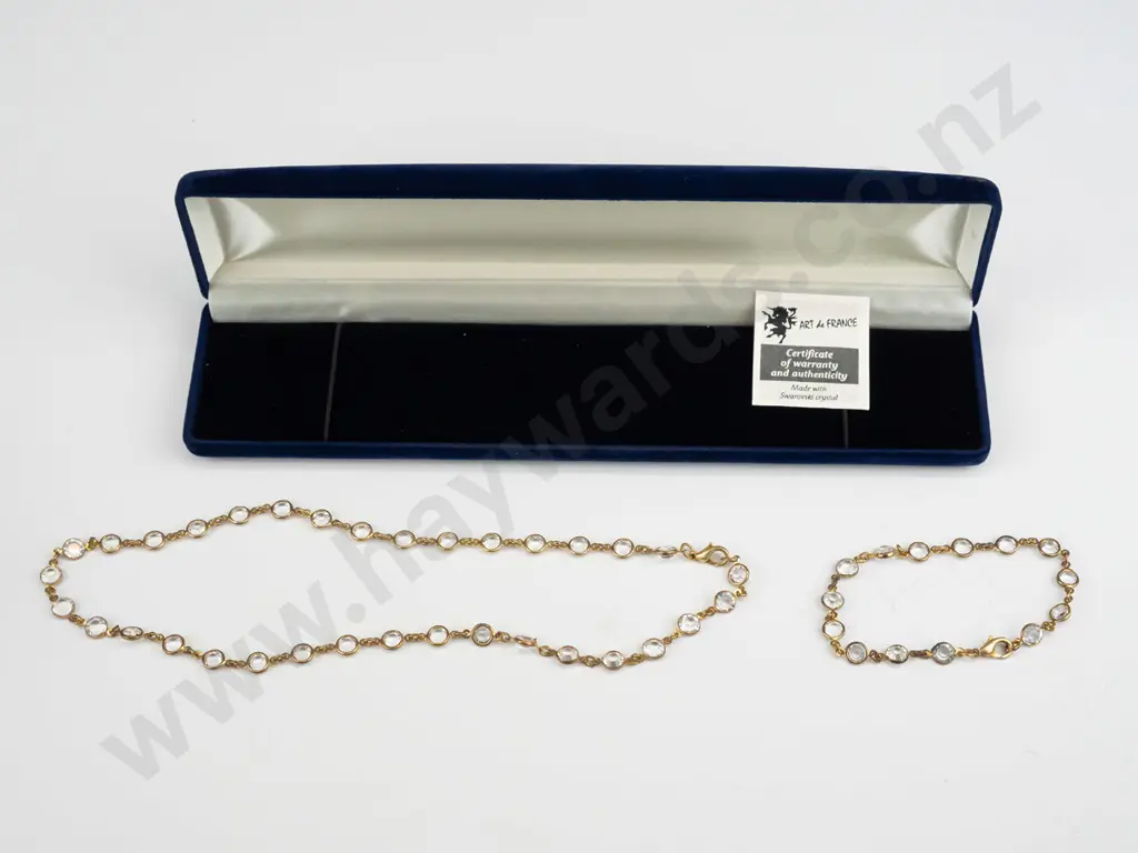 crystal necklace & bracelet Image 1++