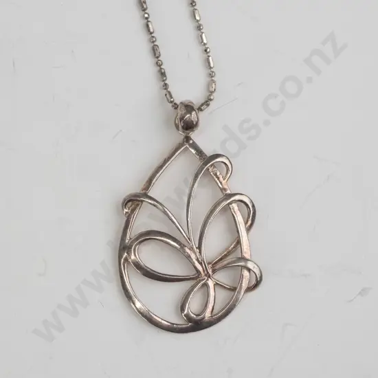 silver necklace all stamped 925