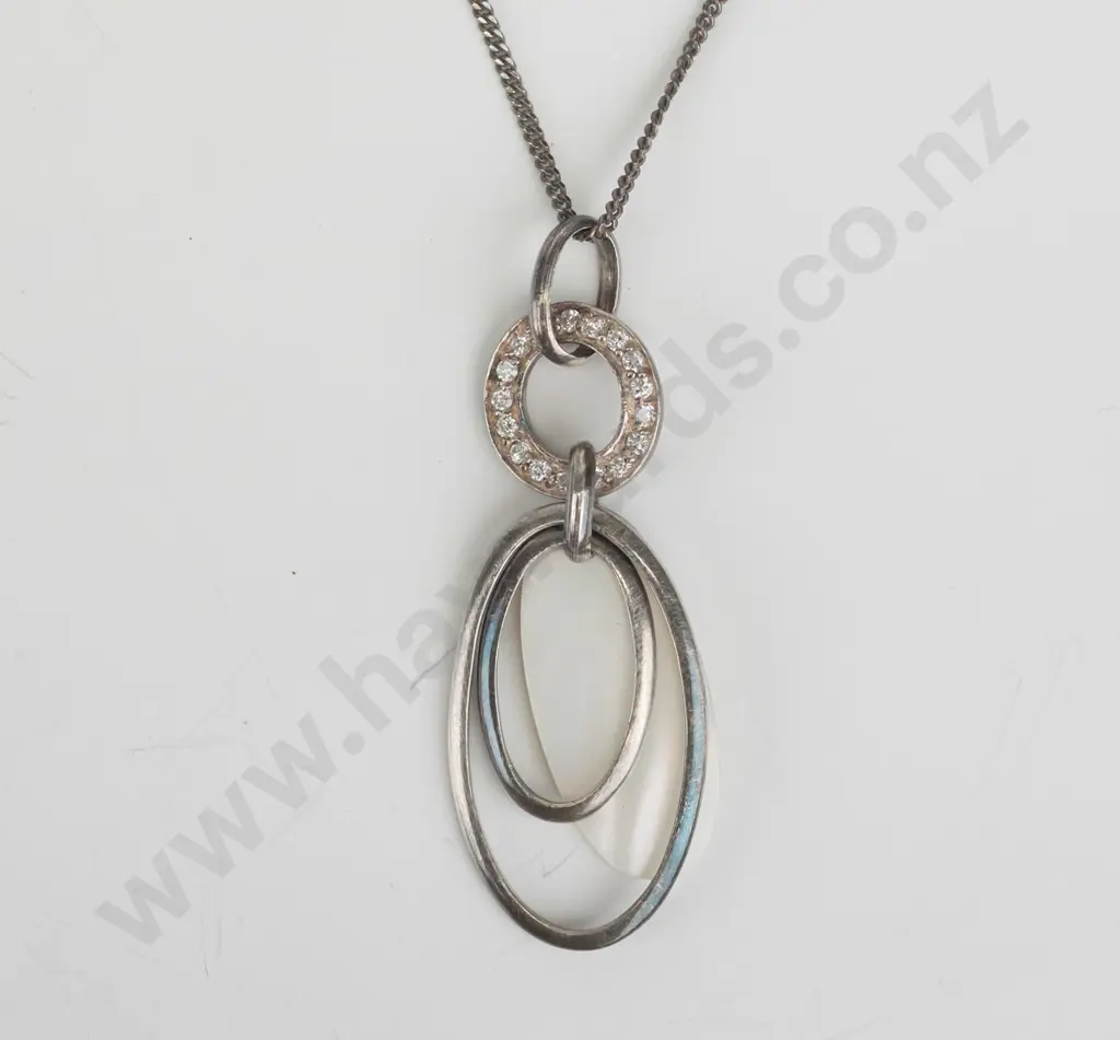 silver necklace chain stamped 925 Image 1++