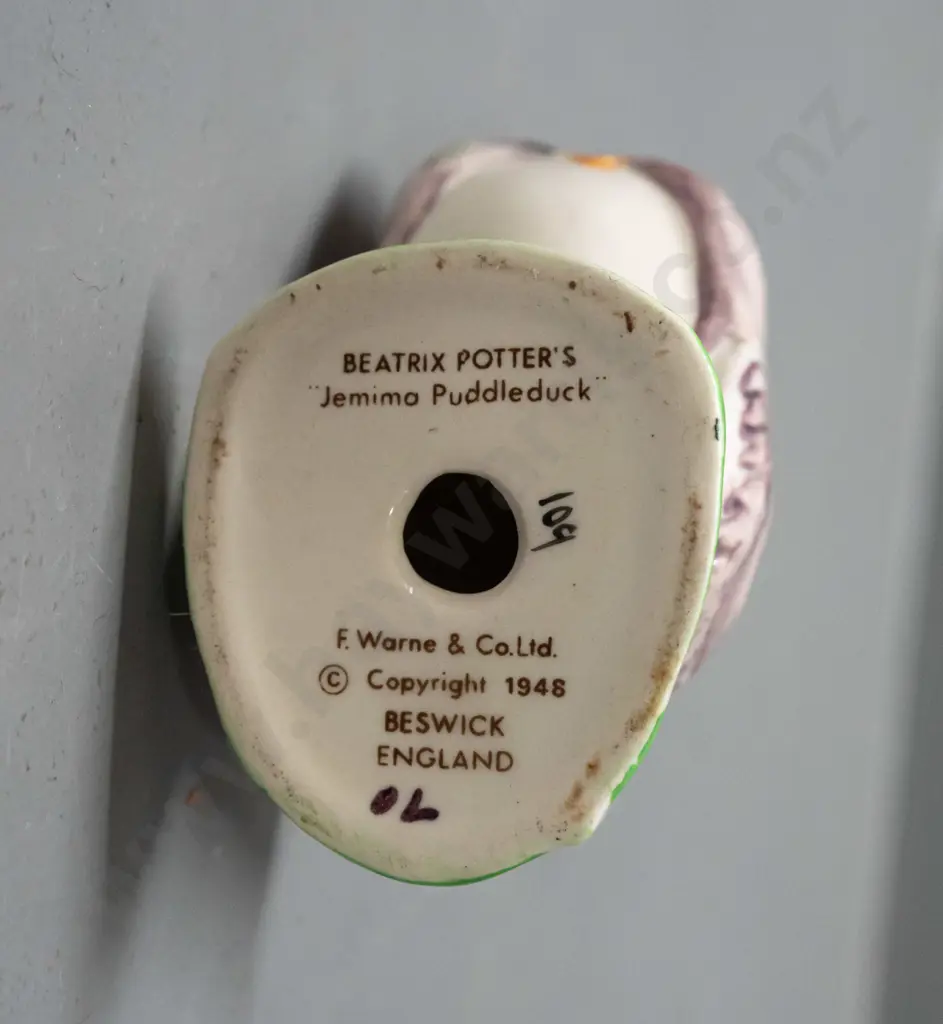 Beswick Beatrix Potter figurine - Jemima Puddleduck H-110 Image 1++