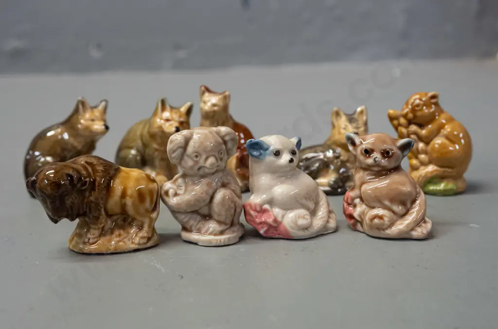 10 Wade whimsies - possums, koala, wolf, foxes, etc. Image 1++