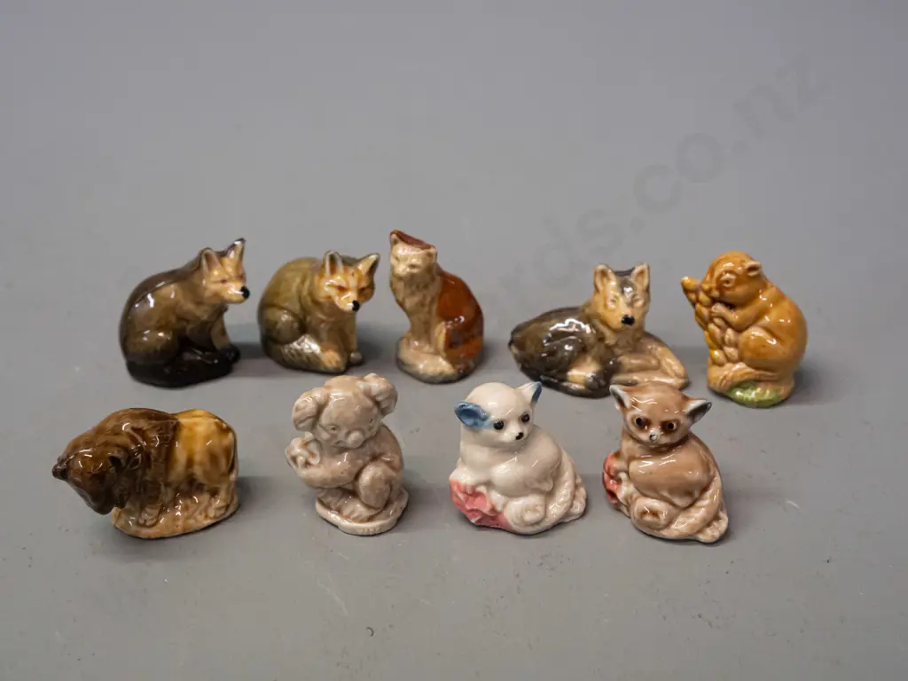 10 Wade whimsies - possums, koala, wolf, foxes, etc. Image 1++