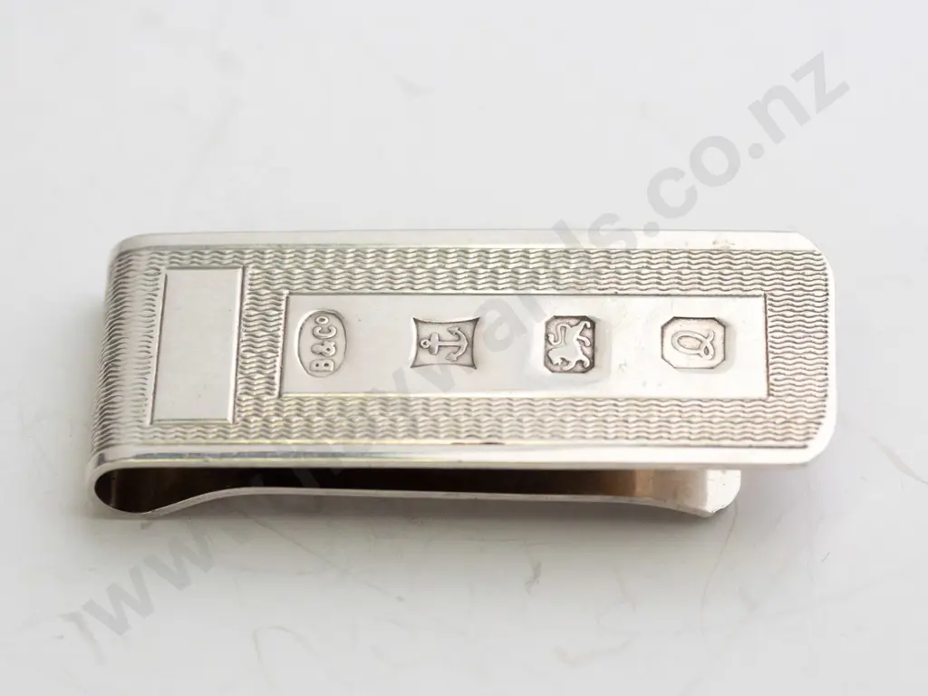 silver money clip stamped Image 1++