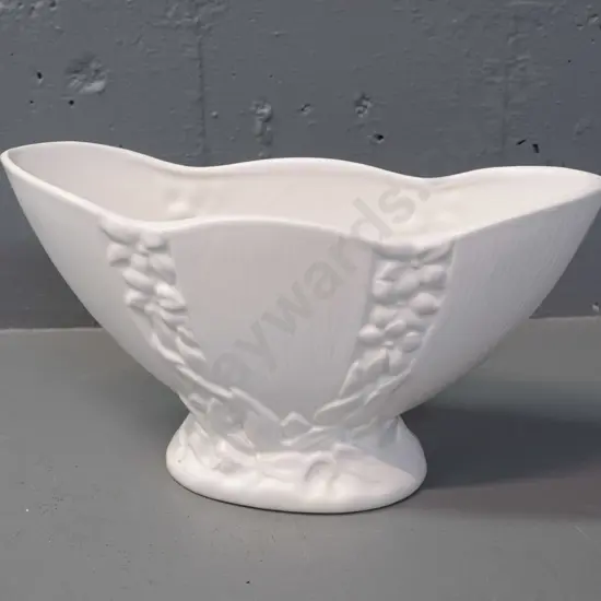 large Crown Lynn / Roydon Potteries vase with floral panels H-165 W-310