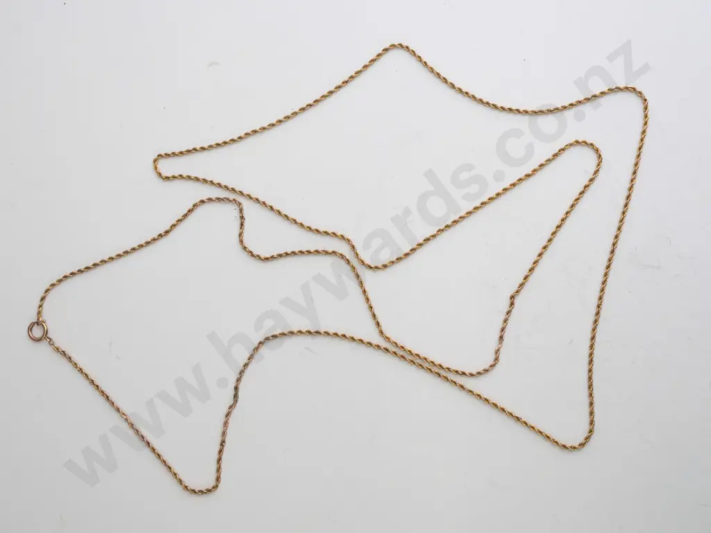 9ct gold chain 9.2 gms Image 1++