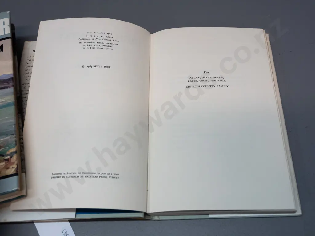 7 books - Otago and Southland local histories - Mona Anderson, Remarkables Station, Story of Orari Gorge, etc. - some Image 1++