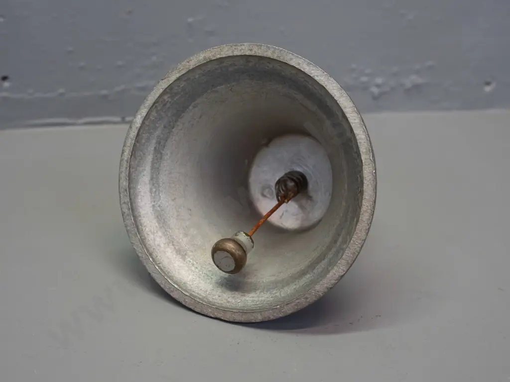 cast alloy victory bell with allied leader profiles "Cast in metal from German aircraft shot down over Britain 1939-41" Image 1++