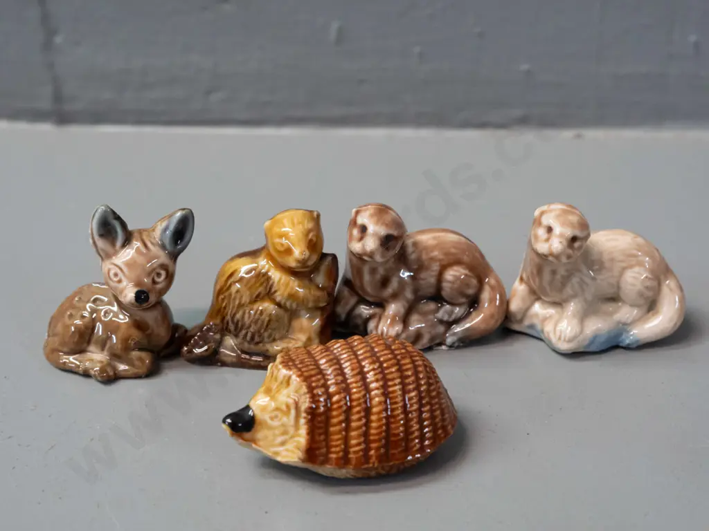 9 Wade whimsies - squirrels, rabbit, hedgehog, etc. Image 1++