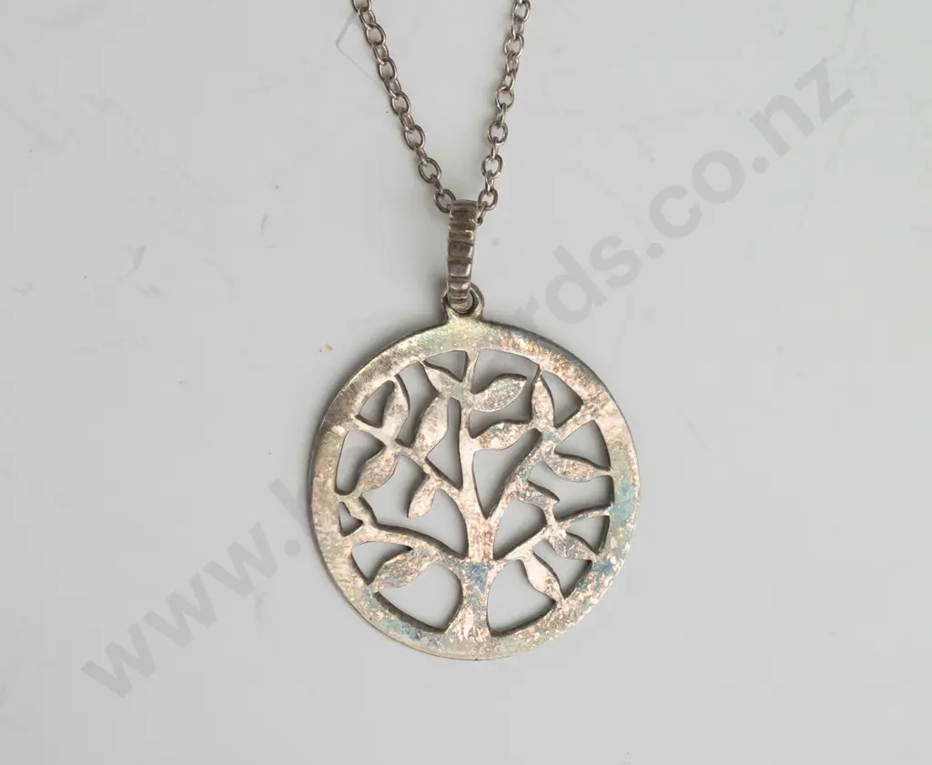 silver necklace all stamped 925 Image 1++