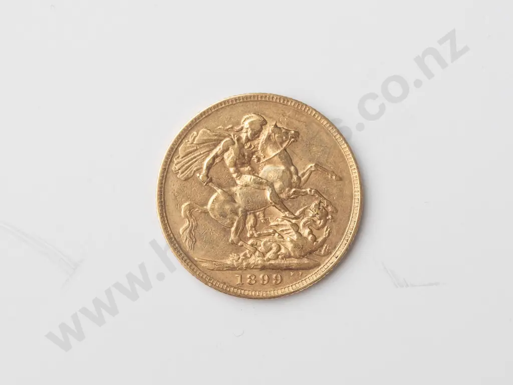 1899 sovereign 7.99gm Image 1++