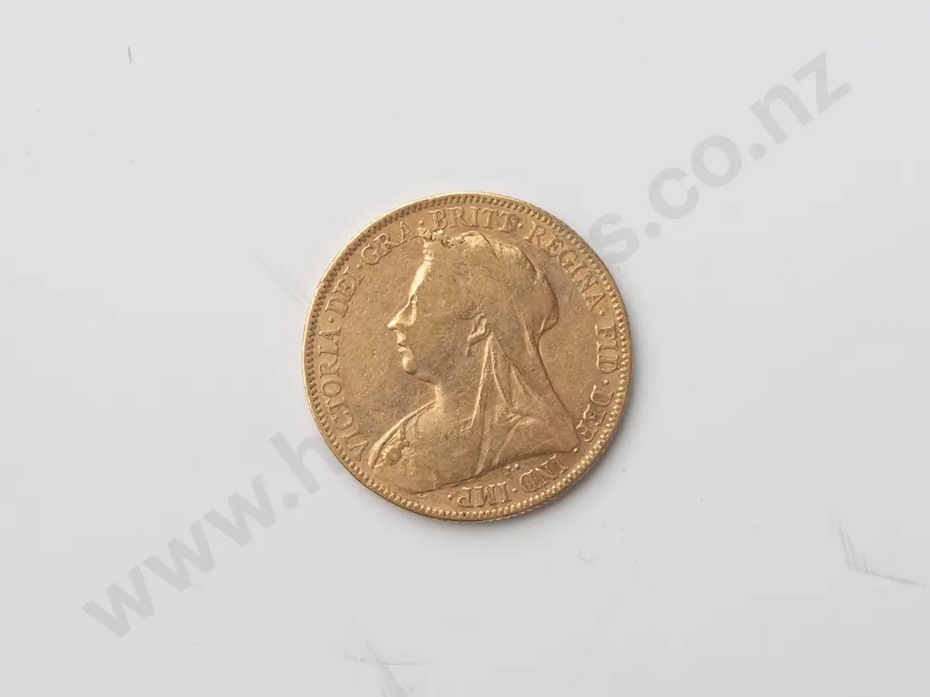 1899 sovereign 7.99gm Image 1++