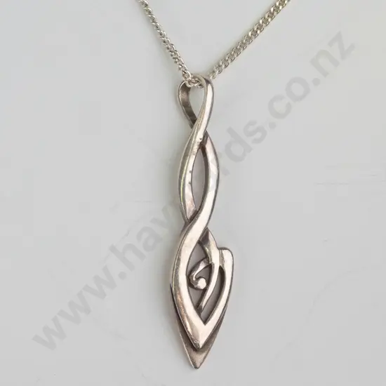 silver necklace all stamped 925