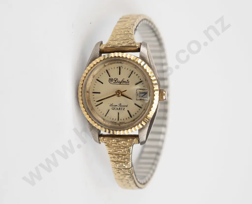 9ct ladies watch with snap & joint bracelet 15.1 gms Image 1++