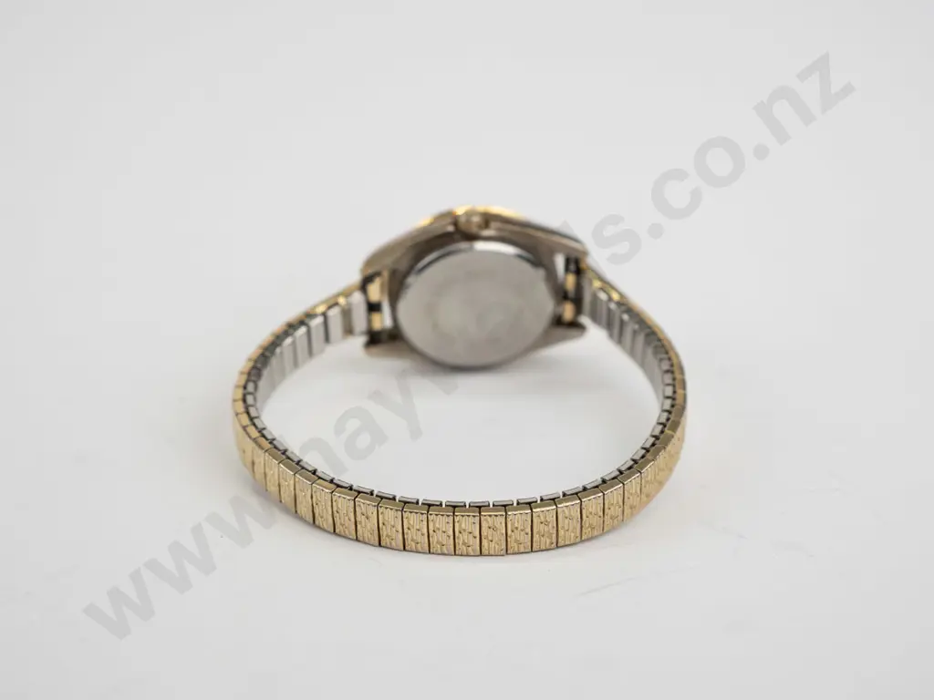 9ct ladies watch with snap & joint bracelet 15.1 gms Image 1++