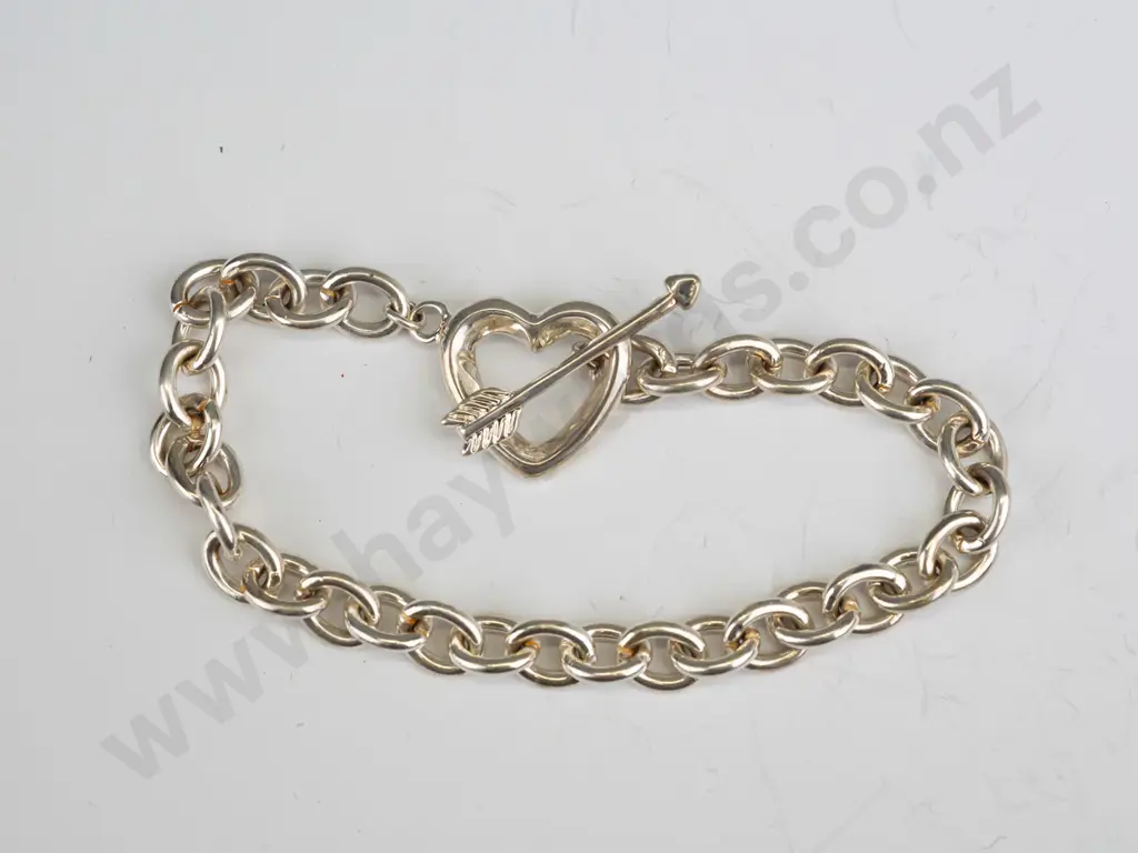 silver bracelet stamped 925 24gm Image 1++