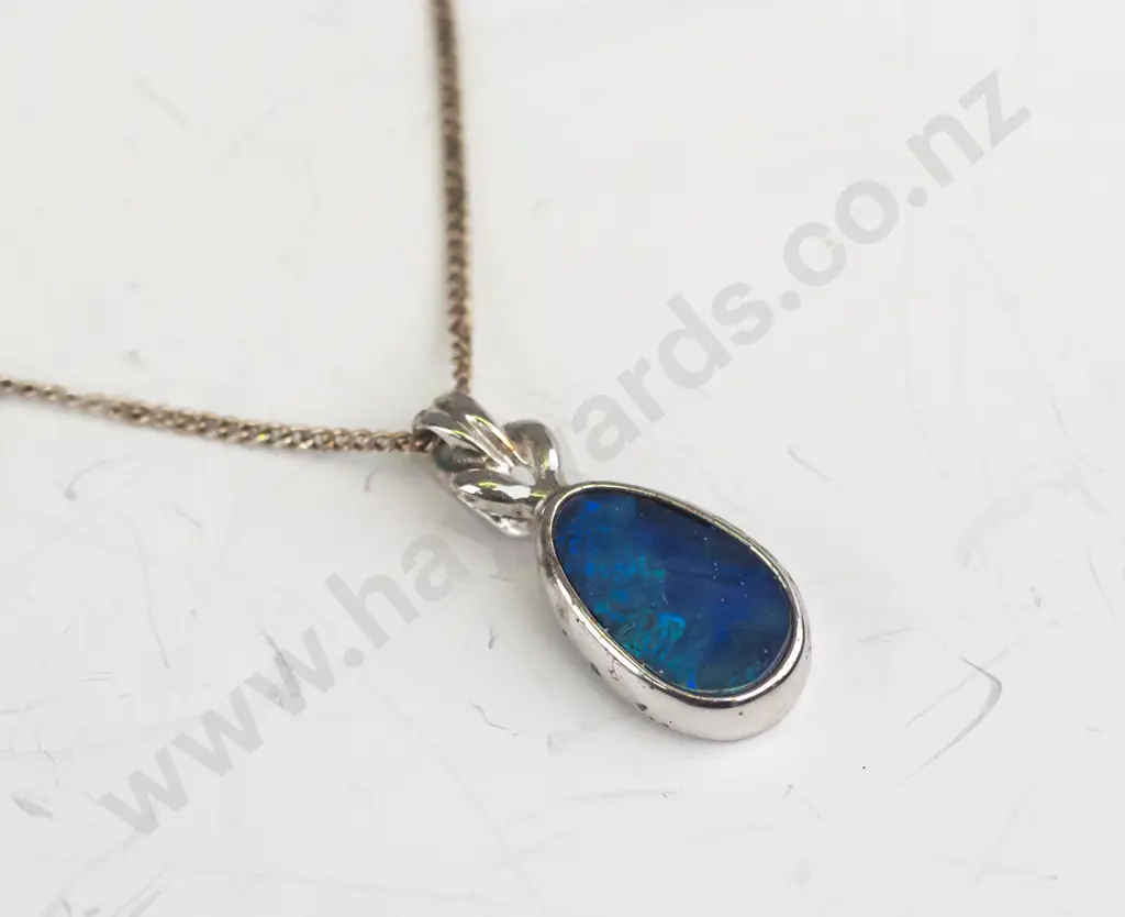 silver necklace stamped 925 Image 1++