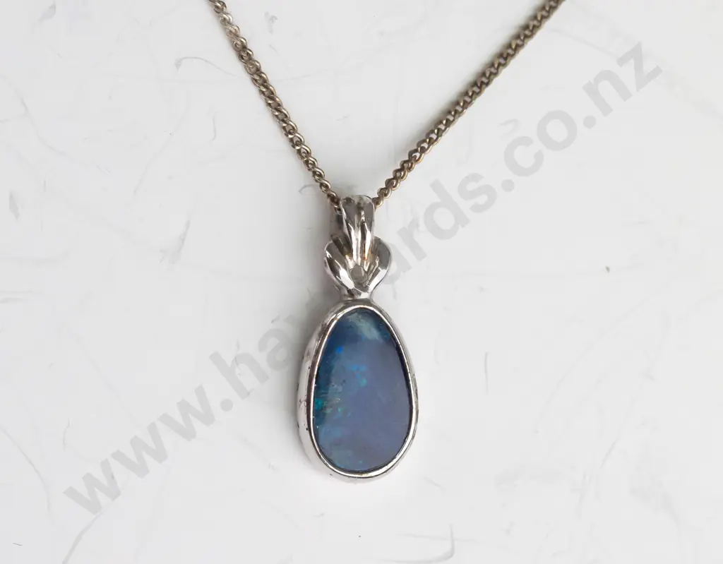 silver necklace stamped 925 Image 1++