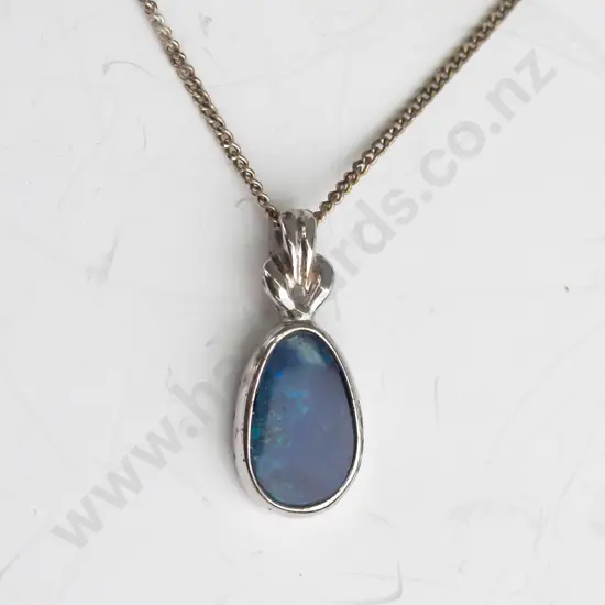 silver necklace stamped 925