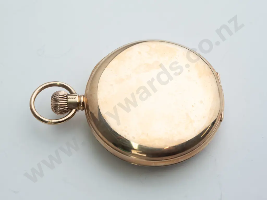 Waltham USA pocket watch (9ct case, approx 27gm) Image 1++