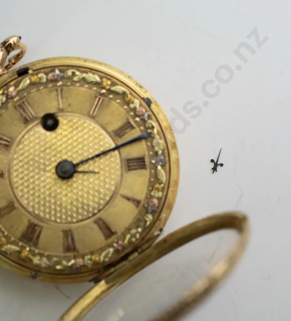 gold pocket watch (18K case approx 20gm) Image 1++