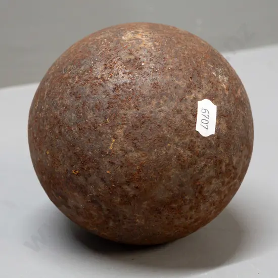 heavy cast iron shotput - approx. D-120, approx. weight 6kg