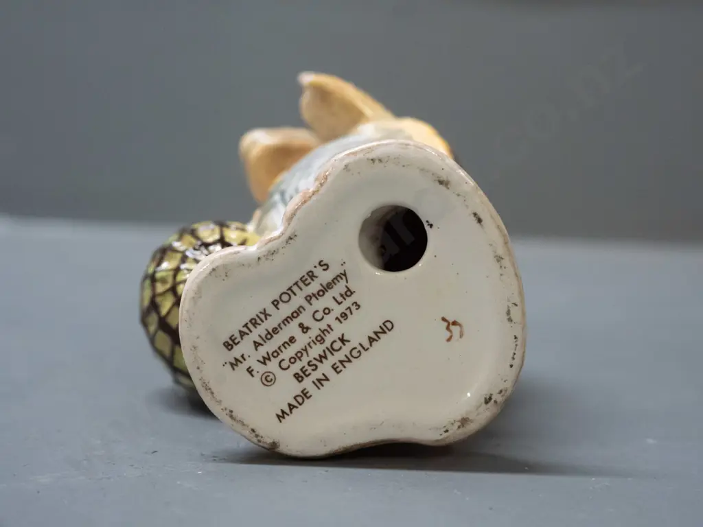 Beswick Beatrix Potter figurine - Mr. Alderman Ptolemy H-90 Image 1++