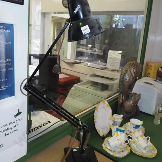 restorer's vintage anglepoise lamp- needs rewiring