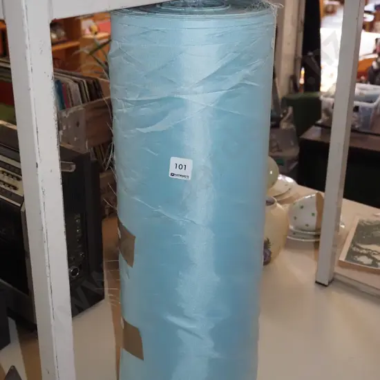 teal chiffon style fabric