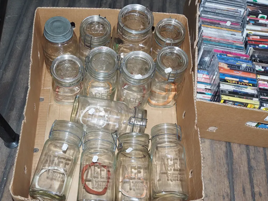 boxed self sealing agee jars Image 1++