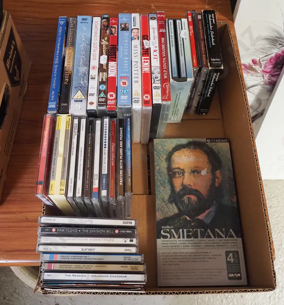 boxed CDs, DVDs Image 1++