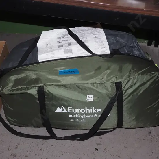 Euro Hike Buckingham 6 Classic tent - As Is No Returns