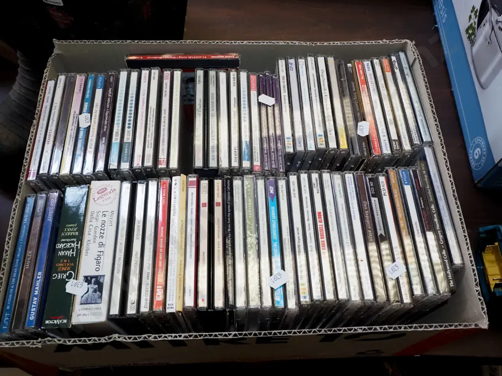 box of CDs   Image 1++