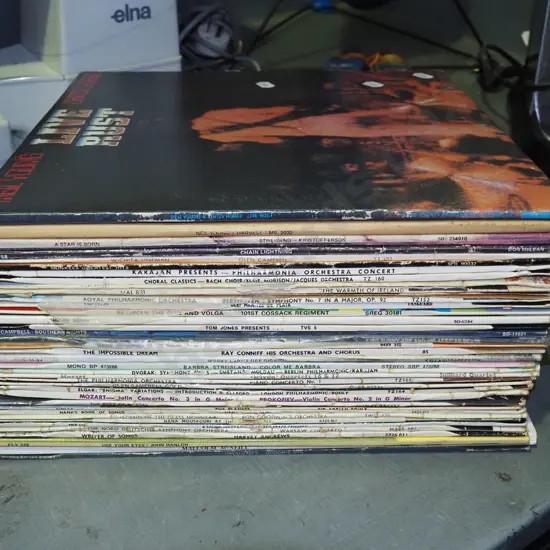 LPs; Neil Young, Don McLean etc